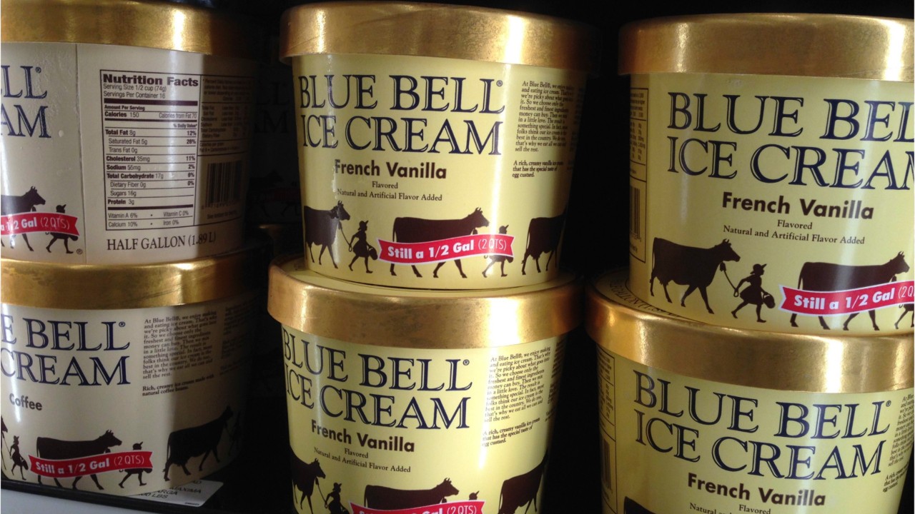 Another person shares video licking Blue Bell ice cream at Walmart