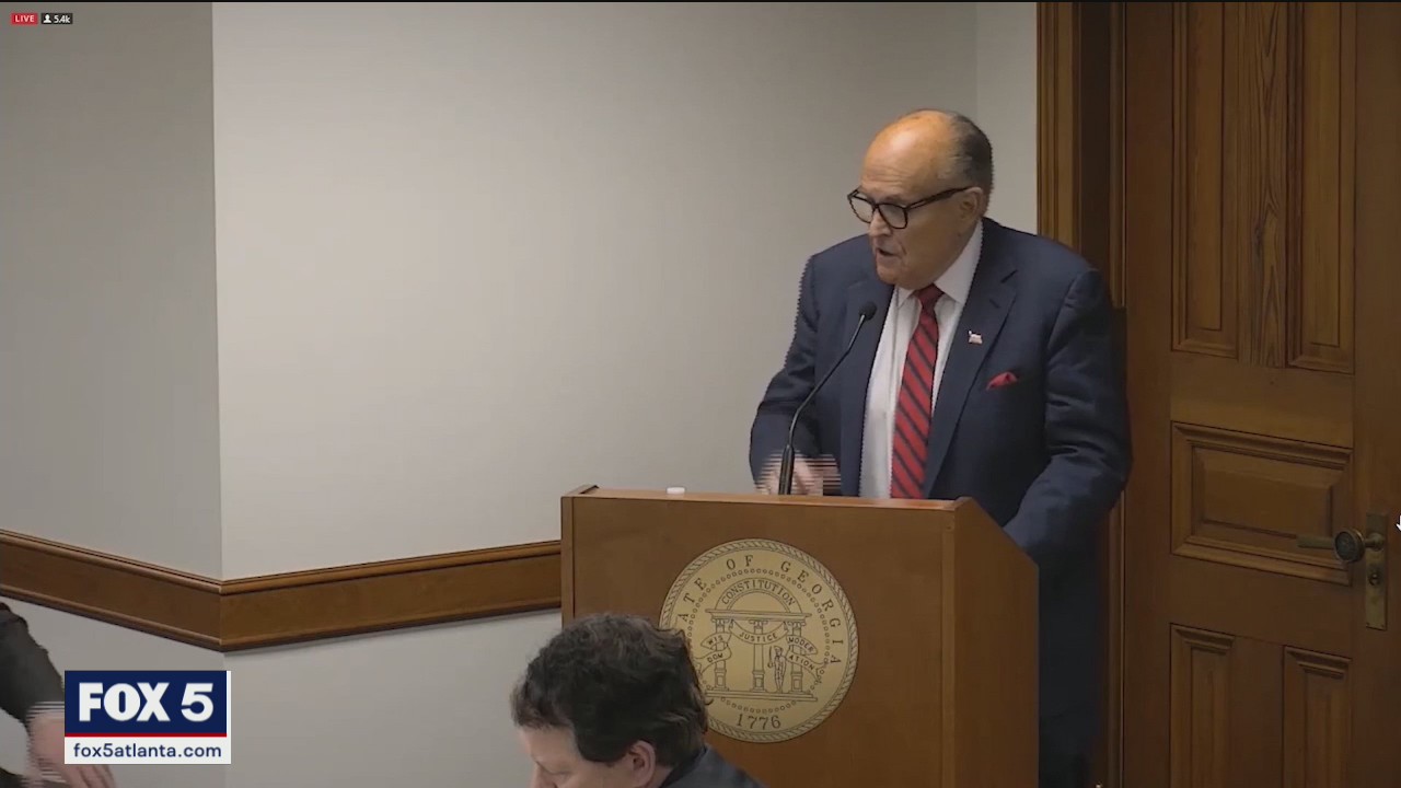 Georgia Senate holds hearings on election fraud