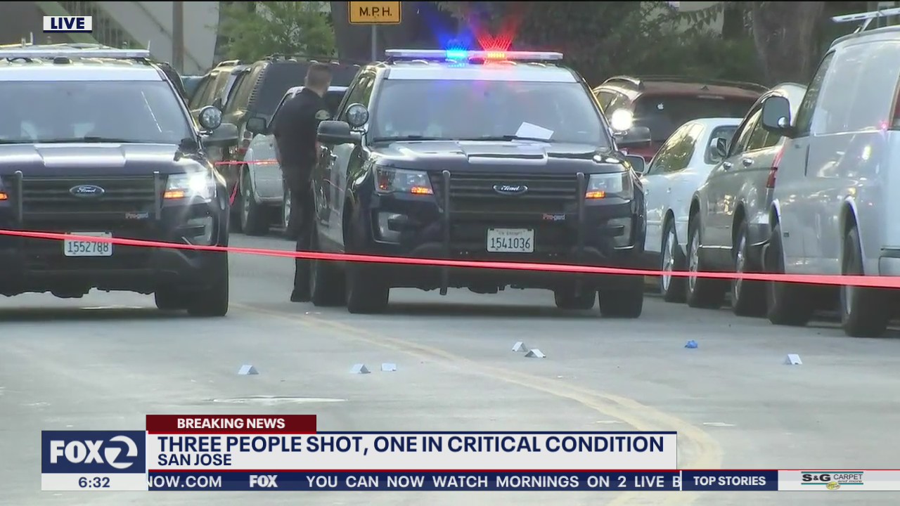 3 shot in San Jose
