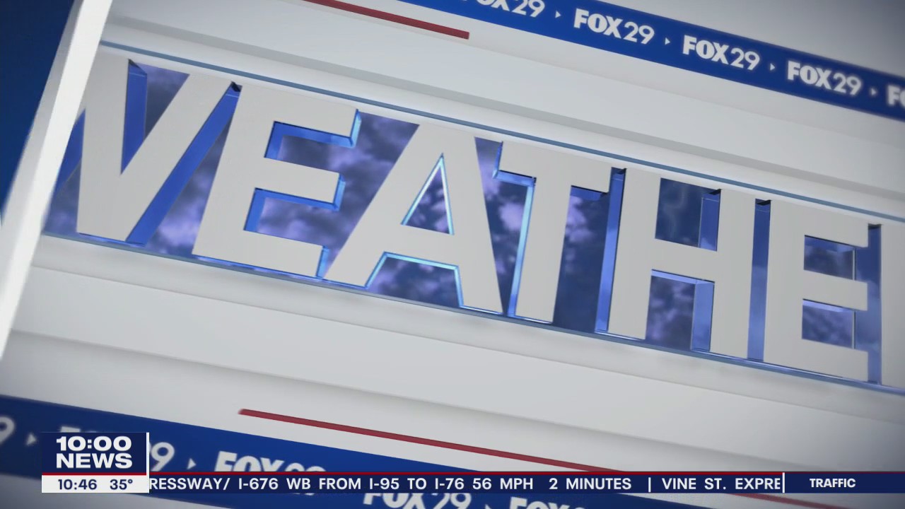 FOX 29 Weather Authority: 7-Day Forecast (Monday update)