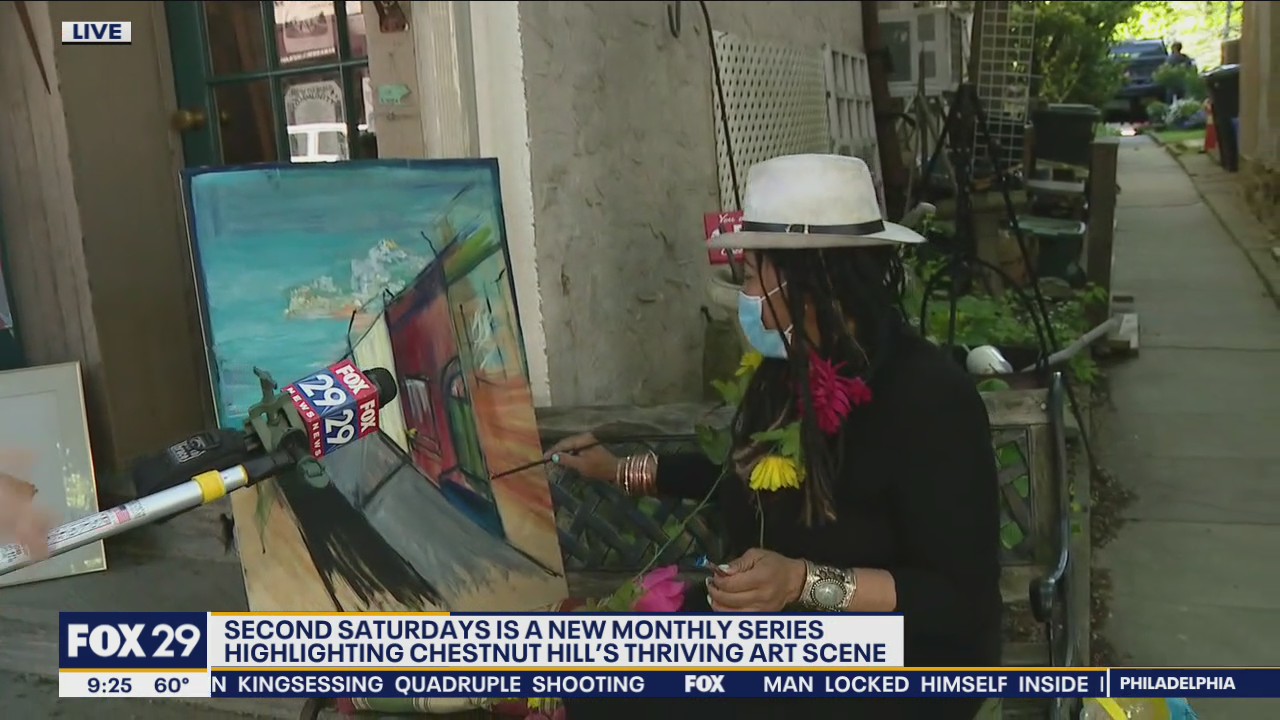 Second Saturdays features Chestnut Hill's art scene