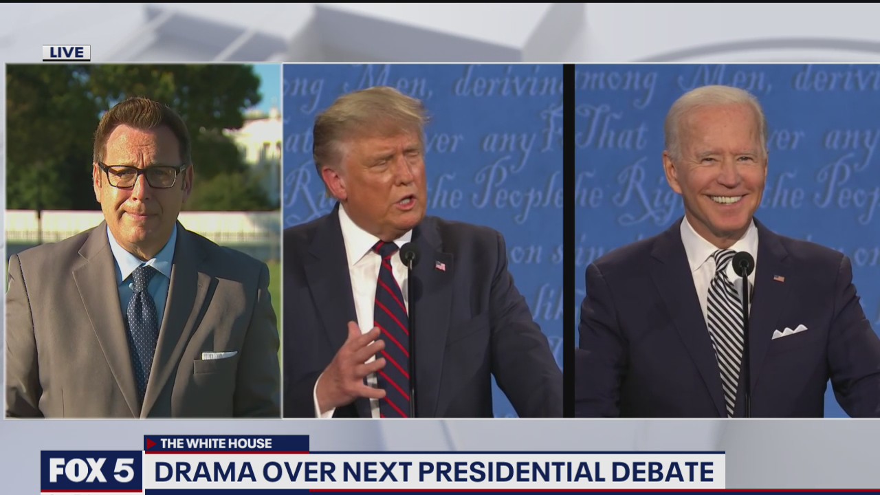 Drama over next presidential debate