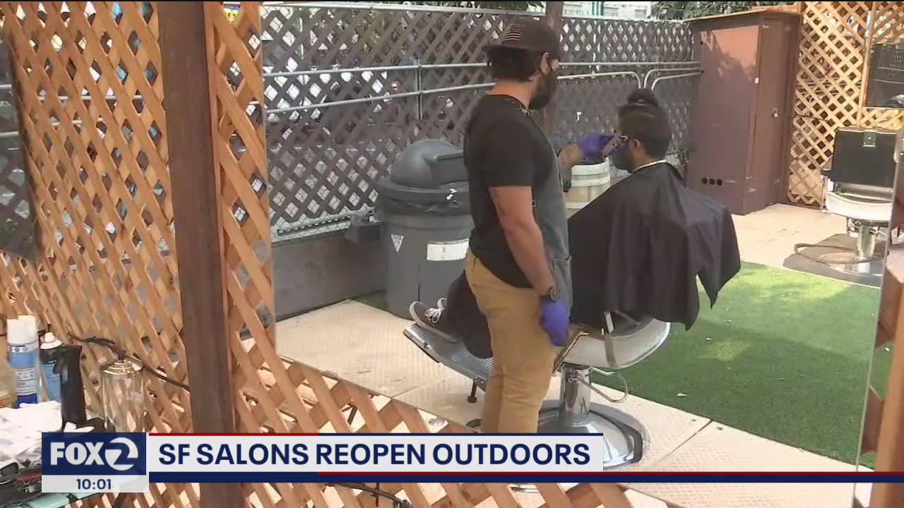 Food truck park becomes outdoor barber collective