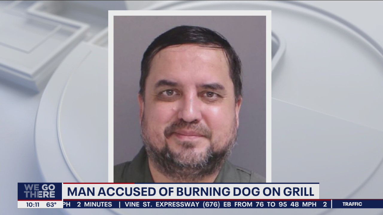 Bucks County man charged after dog found dead, burned on grill, police say