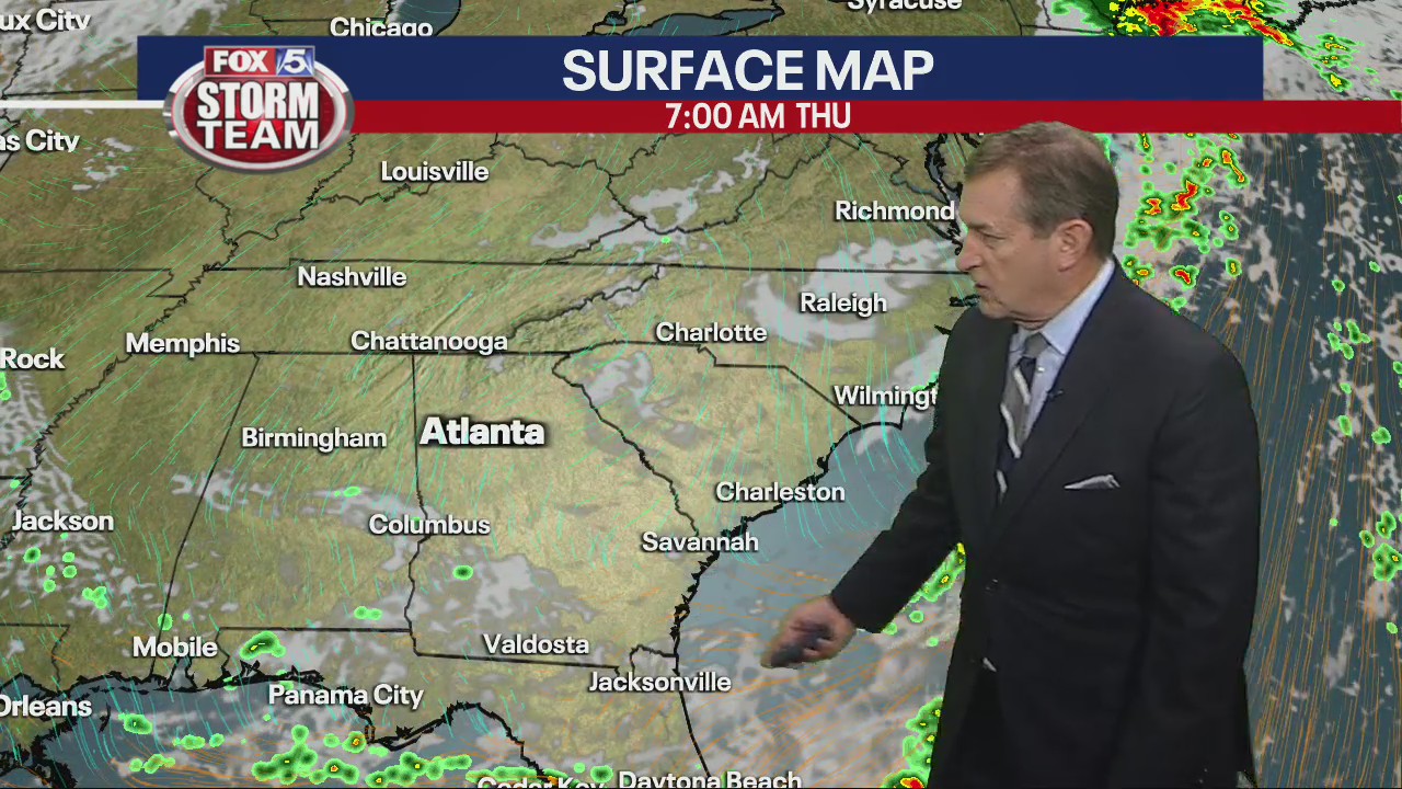 Wednesday evening forecast