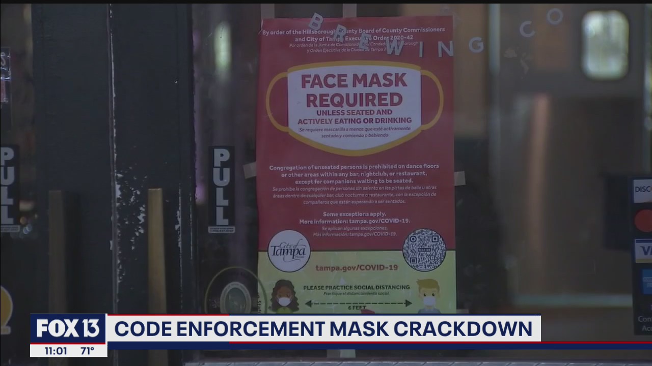 Code enforcement crackdown