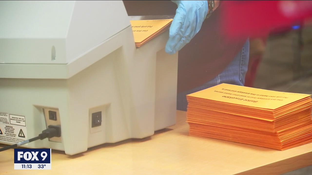 How are absentee ballots counted?