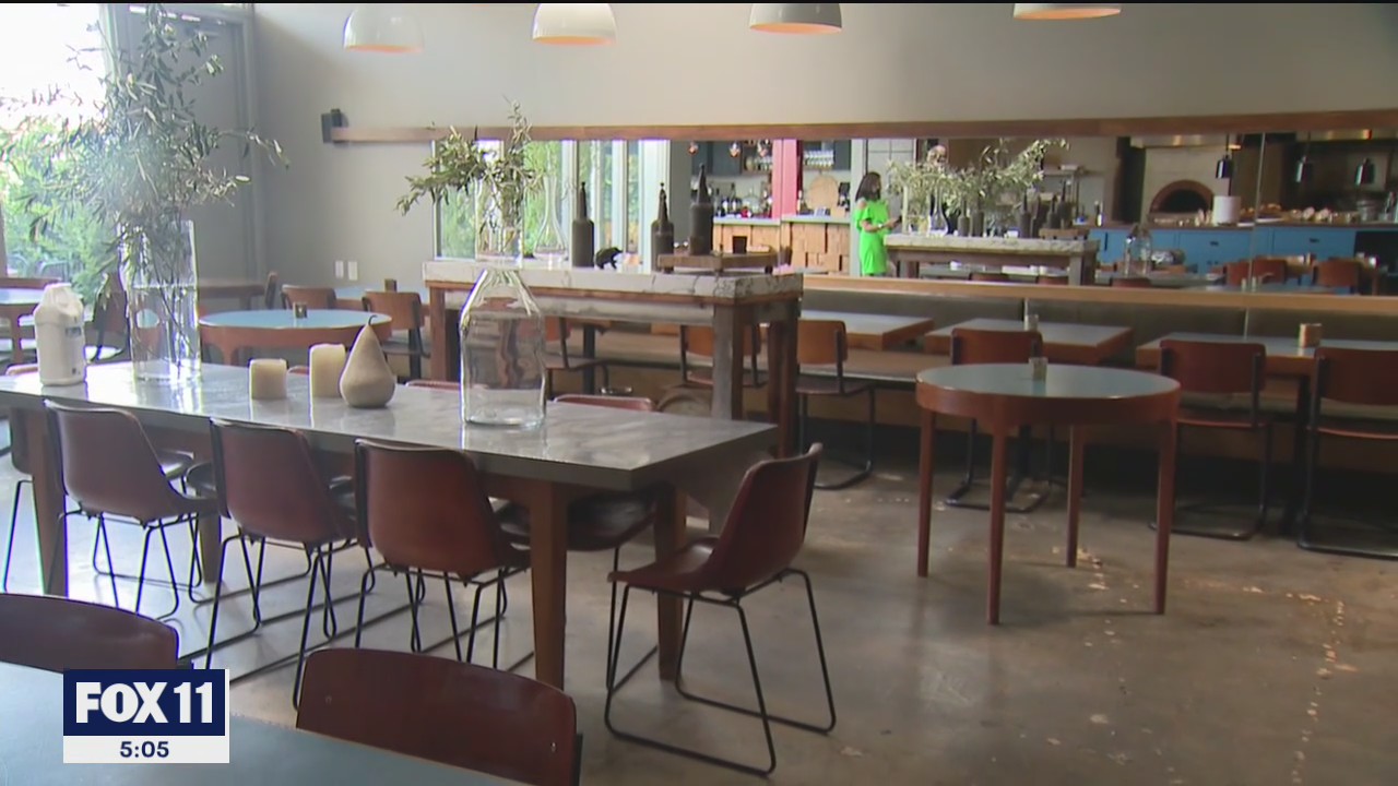 Indoor dining shut down in LA County for at least three weeks
