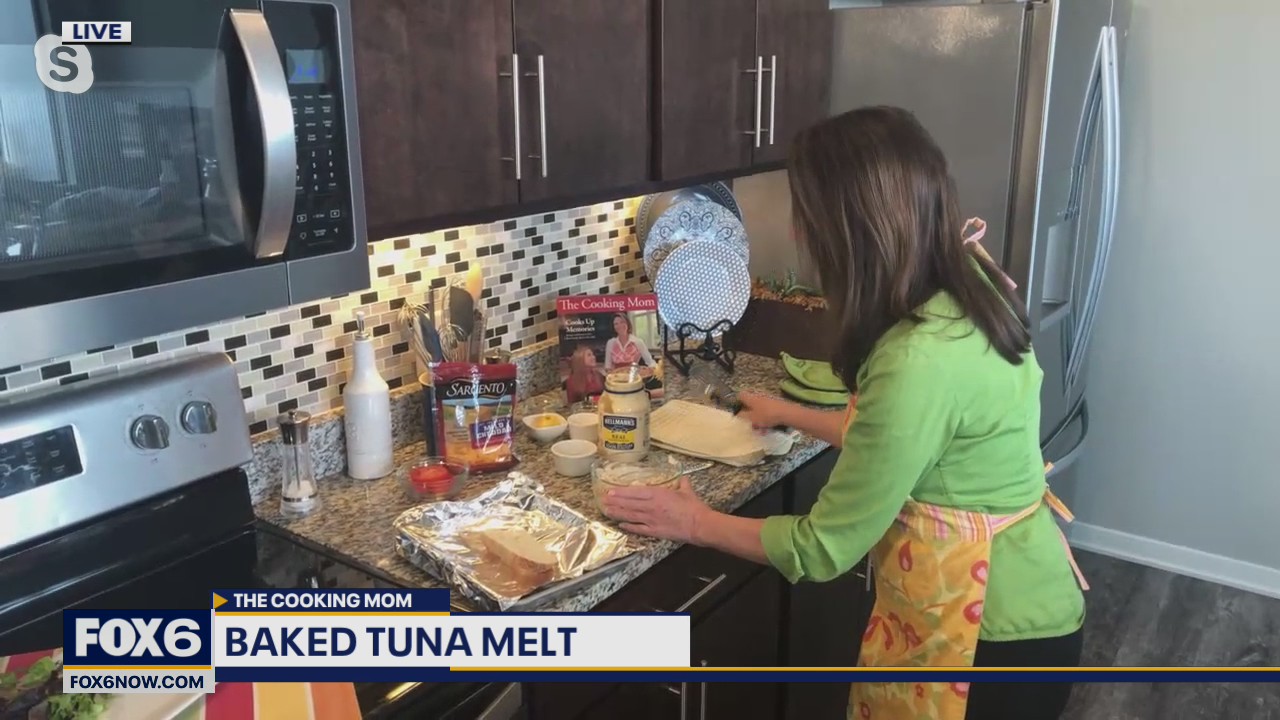 This is not your average tuna sandwich! See how to make a baked tuna melt
