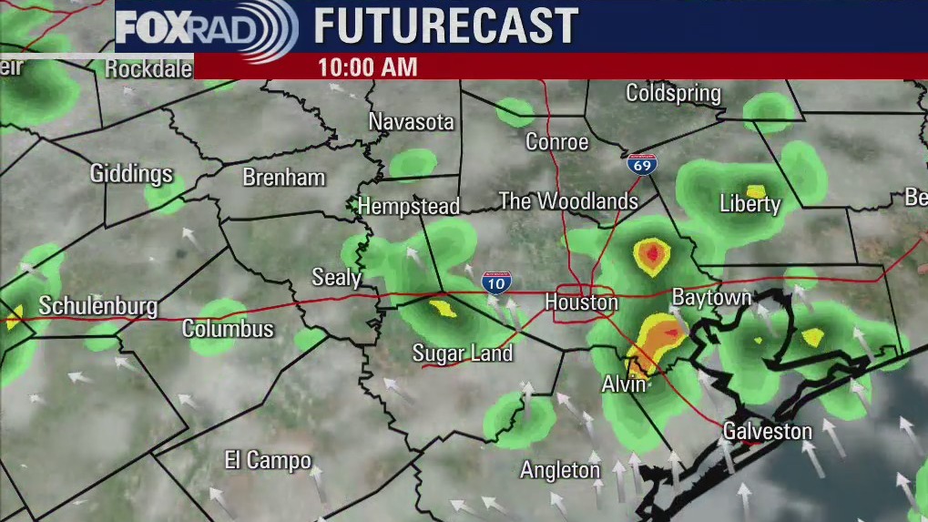 Wednesday morning weather forecast
