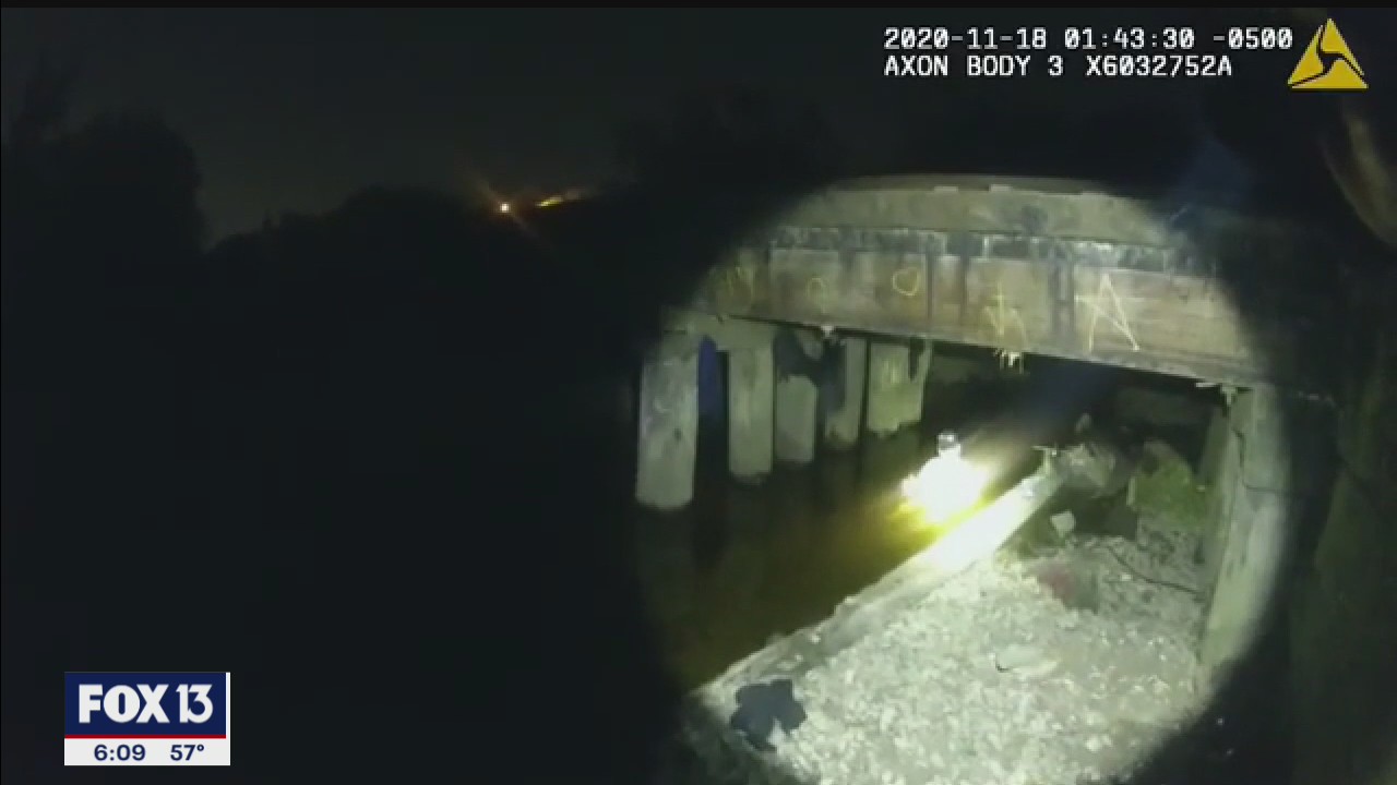 Man rescued after days in cold creek