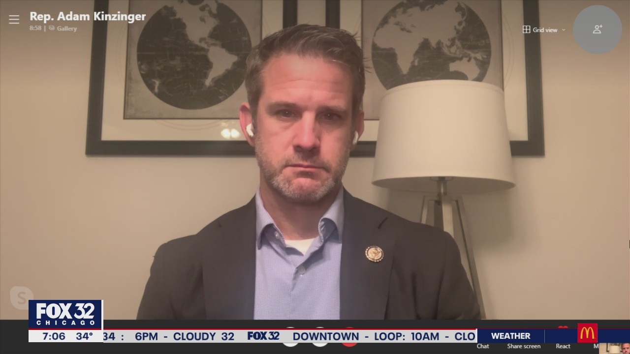 Illinois Congressman Adam Kinzinger urges Cabinet to invoke 25th Amendment