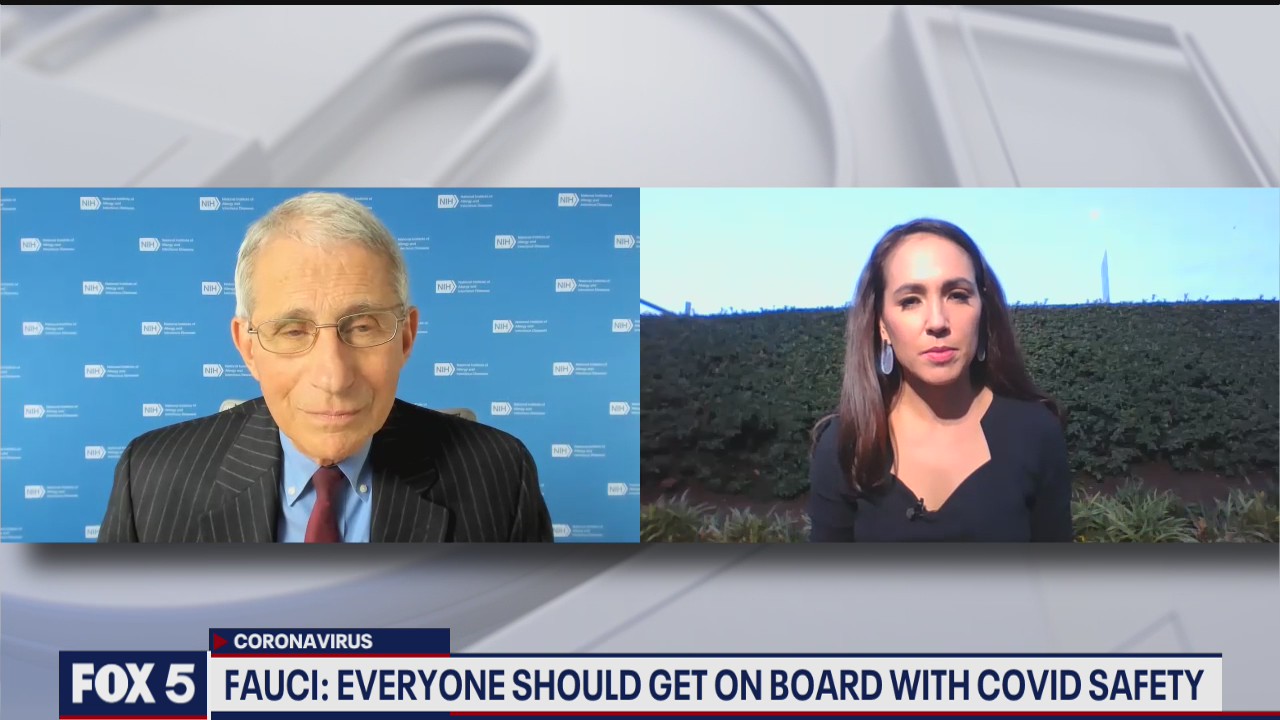 Dr. Fauci says everyone should get on board with COVID safety