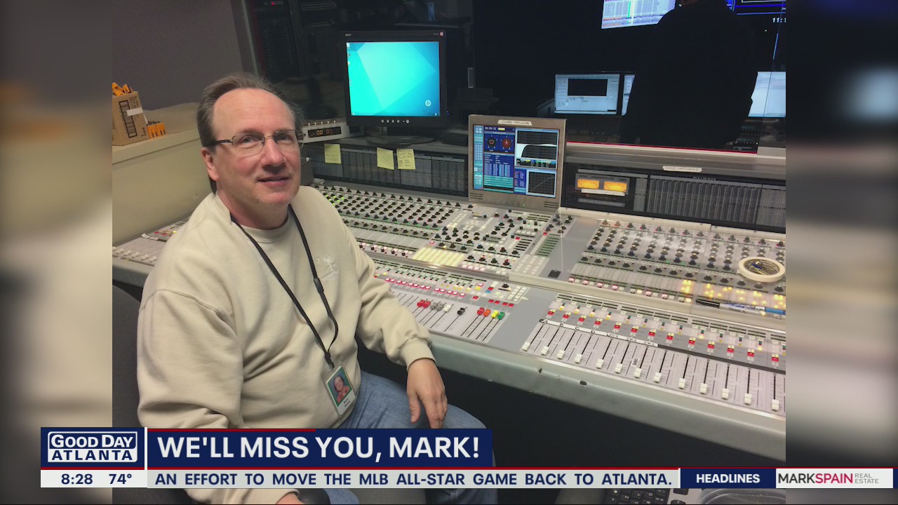 The Good Day Atlanta team says goodbye to Mark Neely