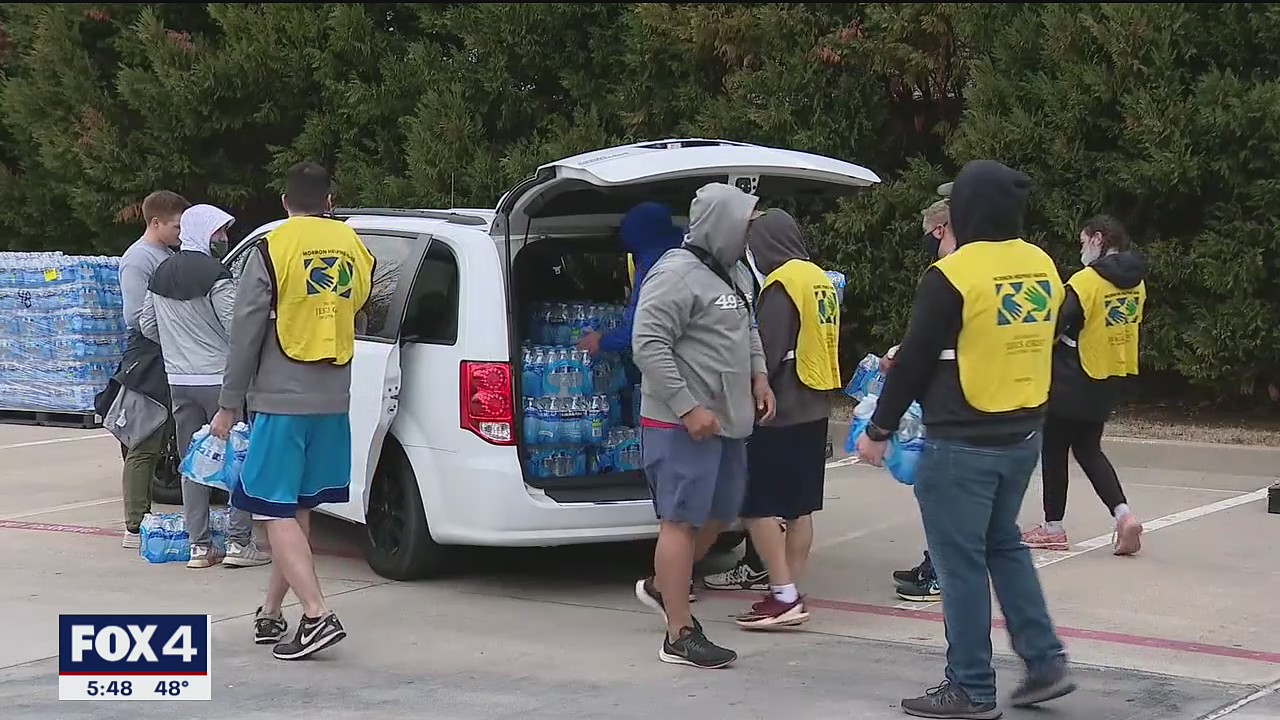 Organizations from across the country helping North Texans in need after last week's winter storm