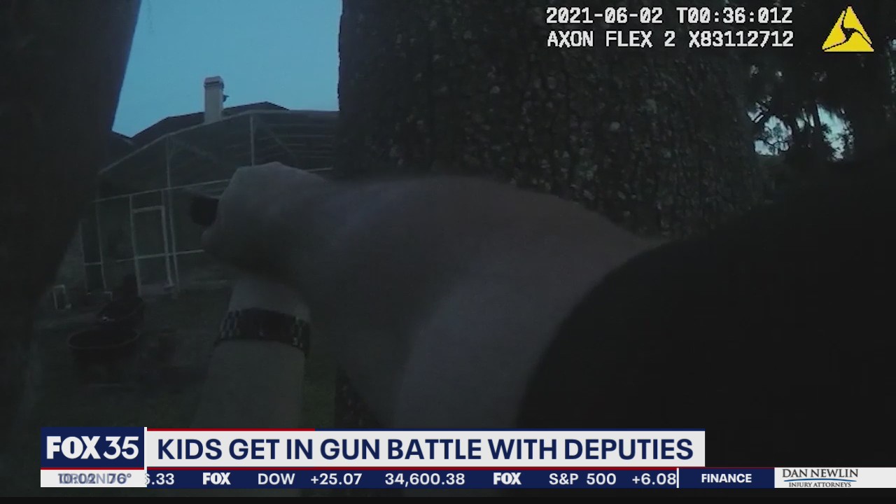 Sheriff: Kids get in gun fight with deputies
