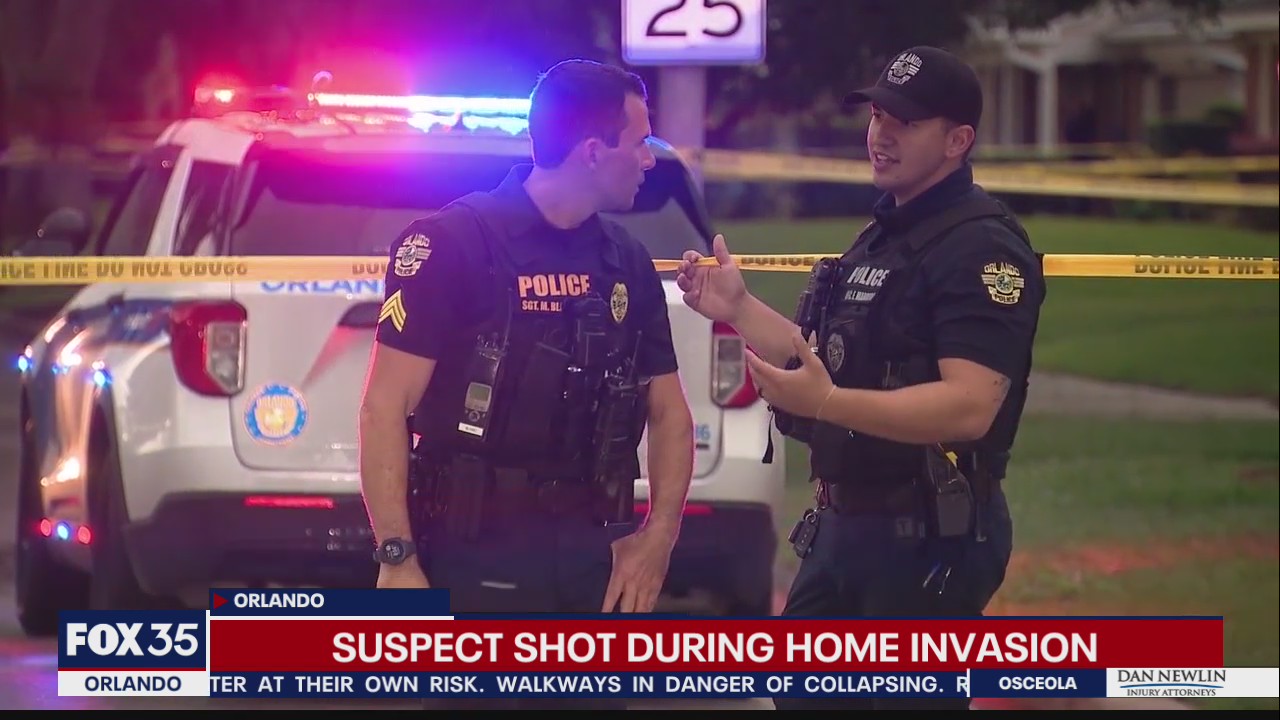 Police: Suspect shot during home invasion