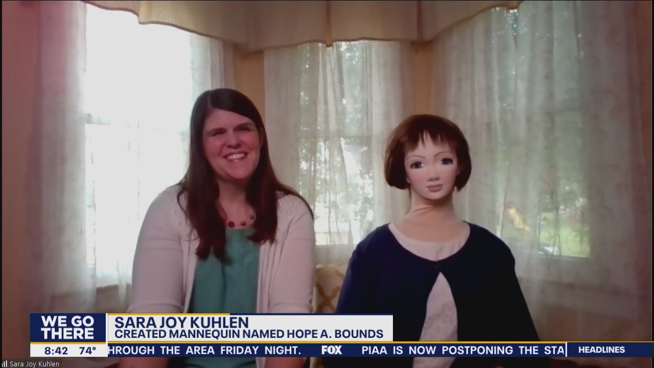 South Jersey woman uses mannequin to bring joy to neighbors