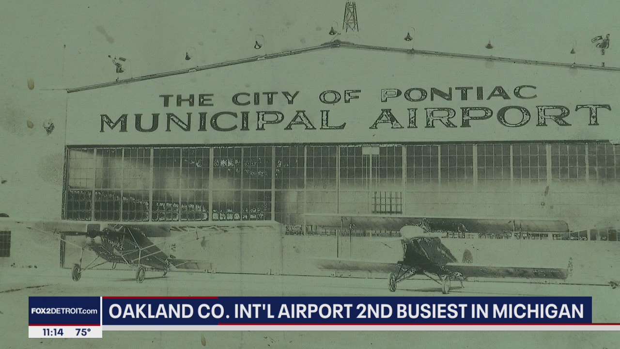 Oakland County International Airport is second busiest in Michigan