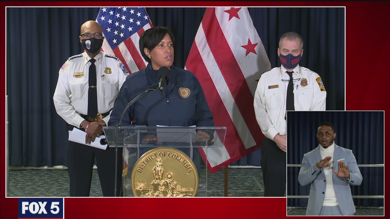 DC mayor declares public emergency for 15 days following Capitol riots