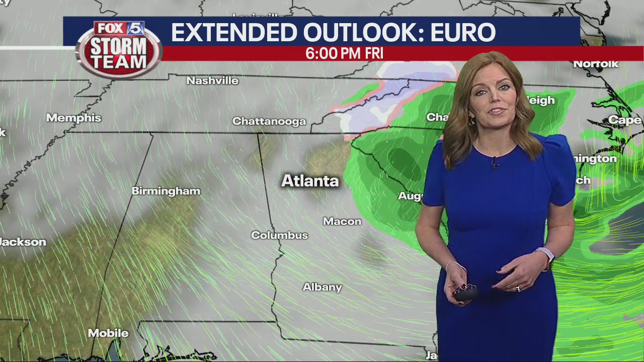 Friday morning forecast