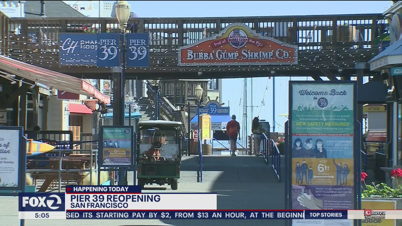 Pier 39 reopening