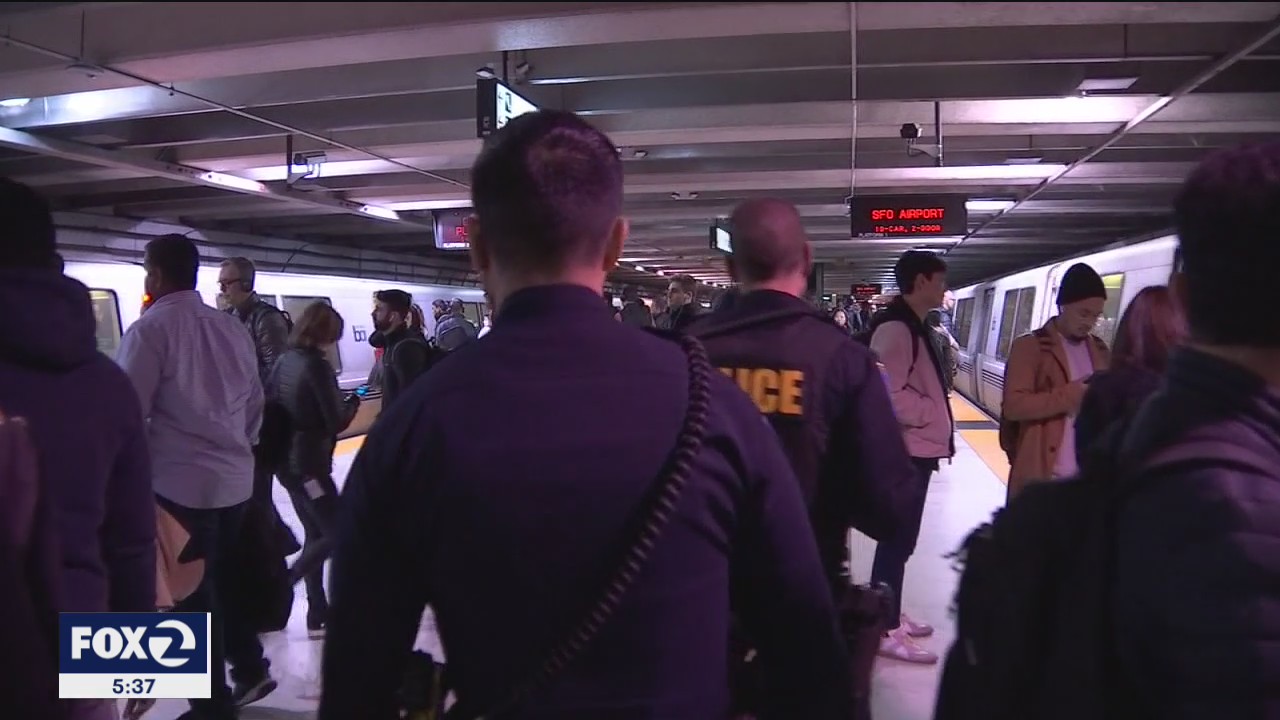 Police union criticizes BART plan to hire social workers