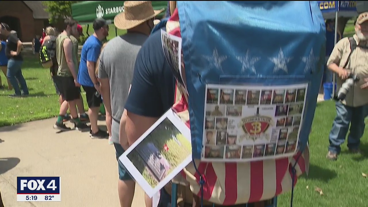 North Texans take part in Carry the Load event to honor war heroes for Memorial Day
