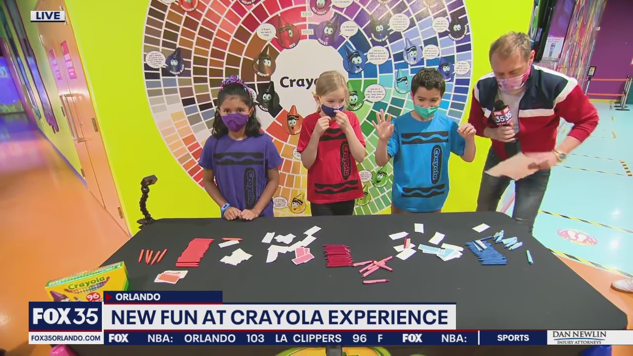 New fun at Crayola Experience