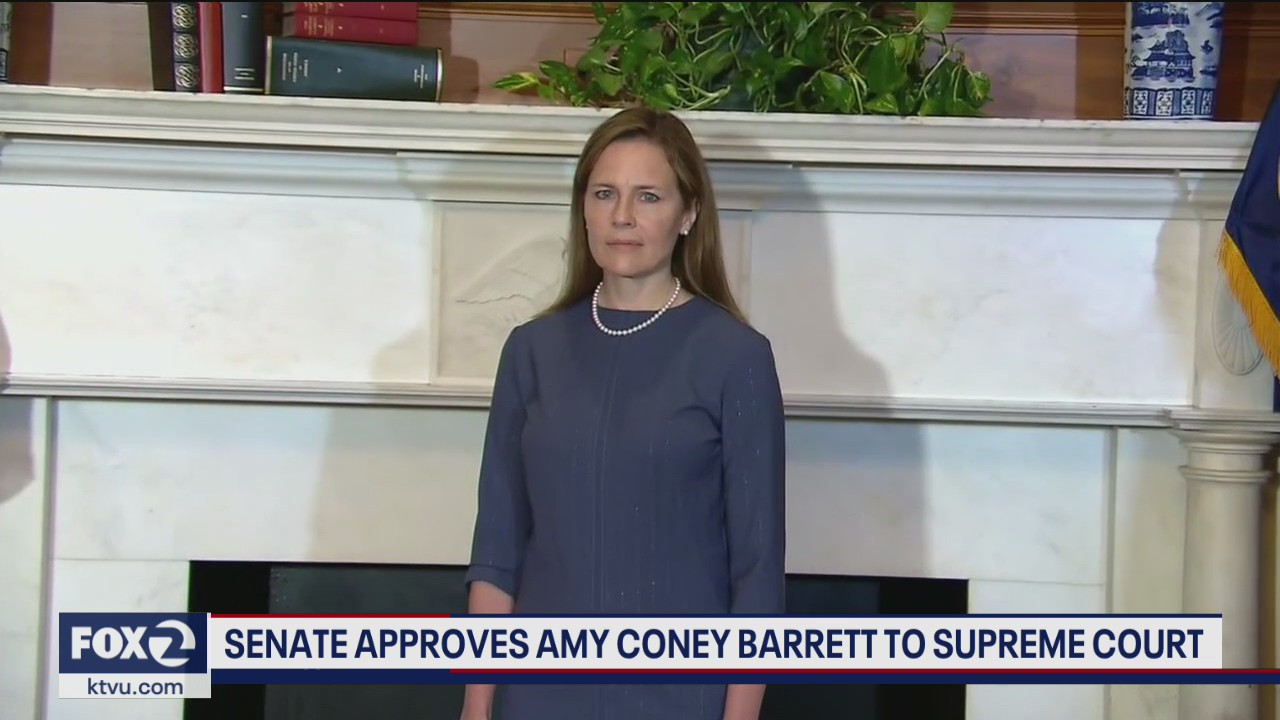 Senate confirms Amy Coney Barrett to Supreme Court,