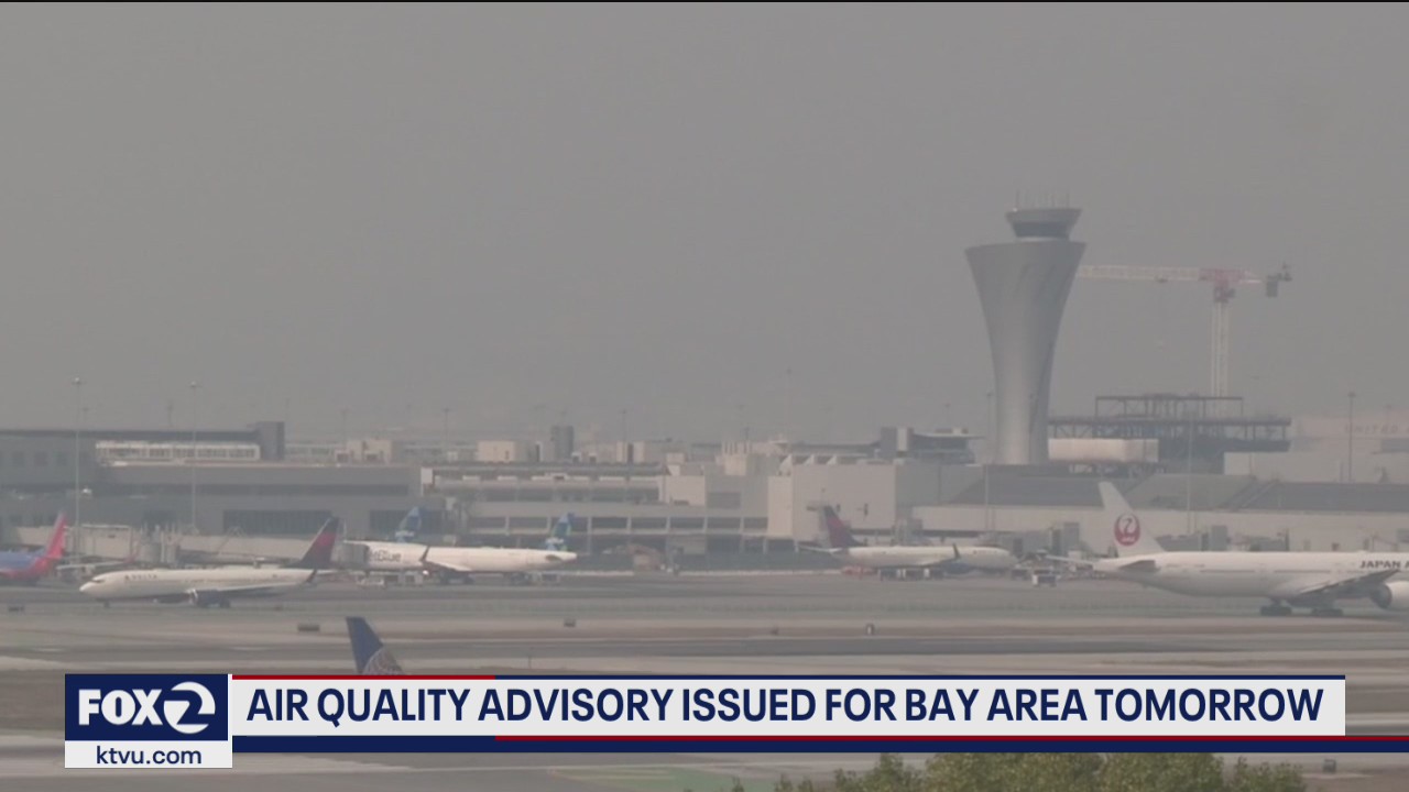Air quality advisory extended in Bay Area to Monday