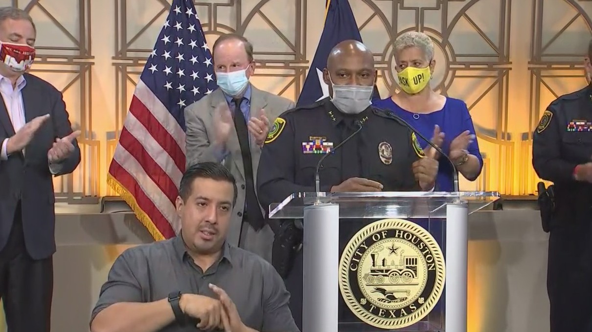 RAW: Troy Finner named new HPD Police Chief