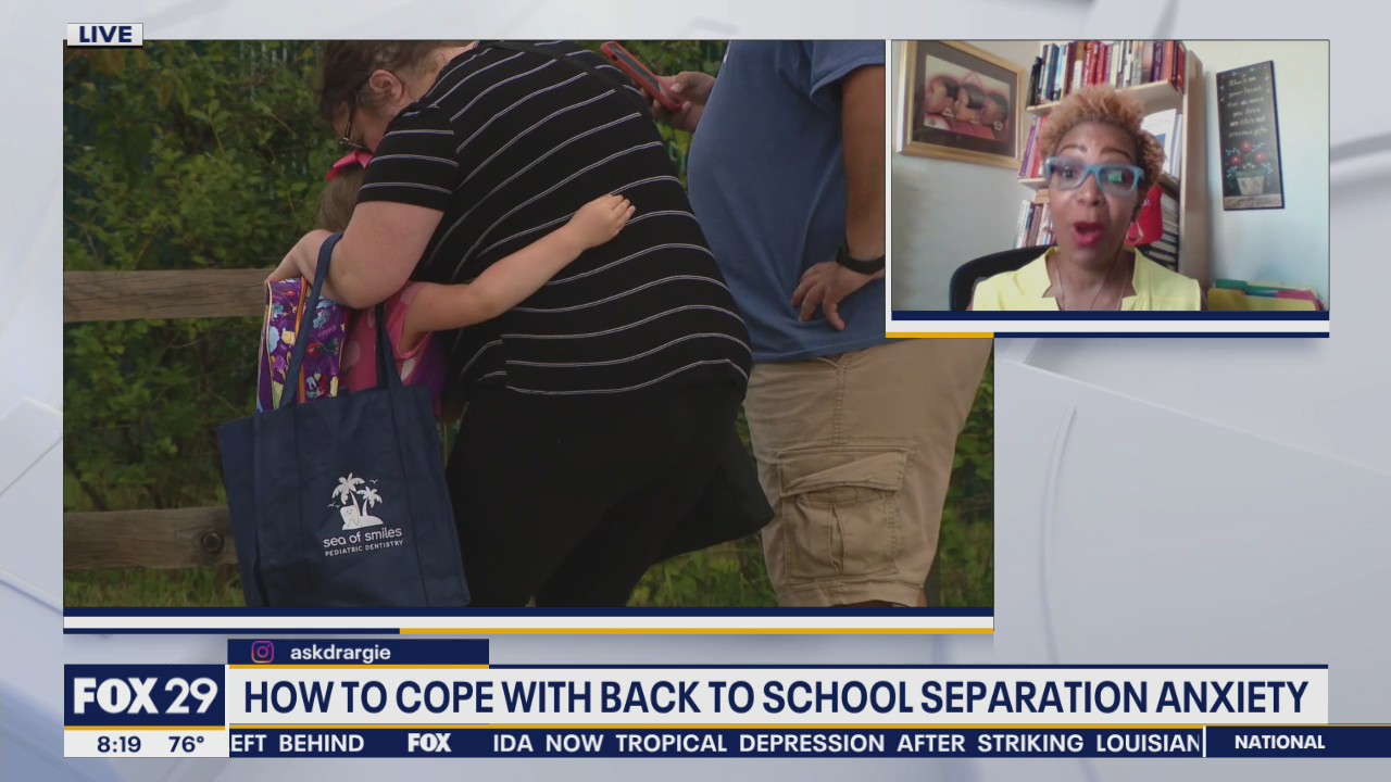 How to cope with back-to-school separation anxiety