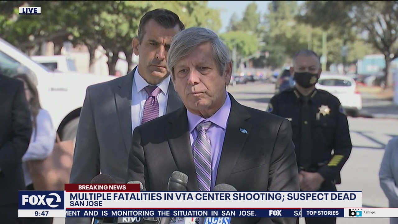 VTA presidents gets emotional while speaking on SJ railyard tragedy