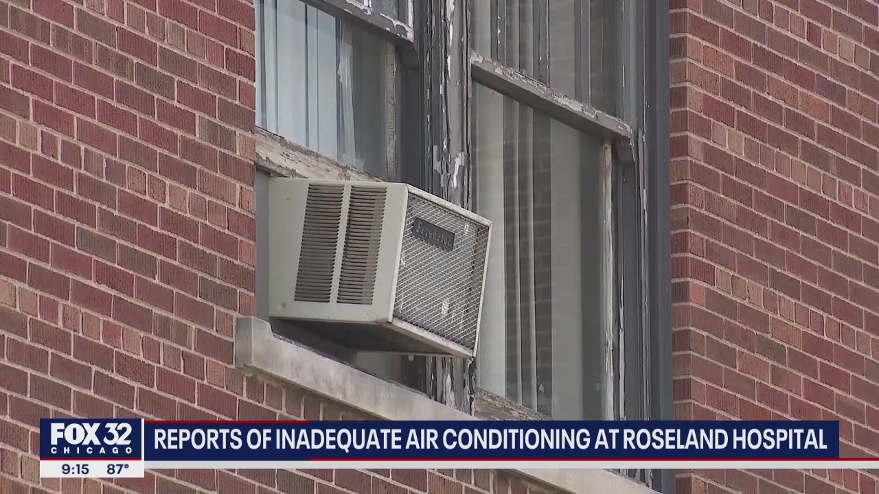 Reports of inadequate air conditioning at Roseland hospital amid stifling heat