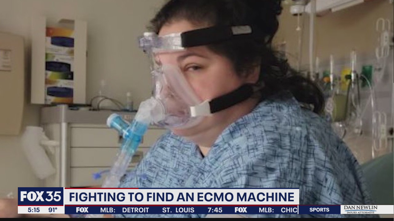ECMO machine sought for COVID patient