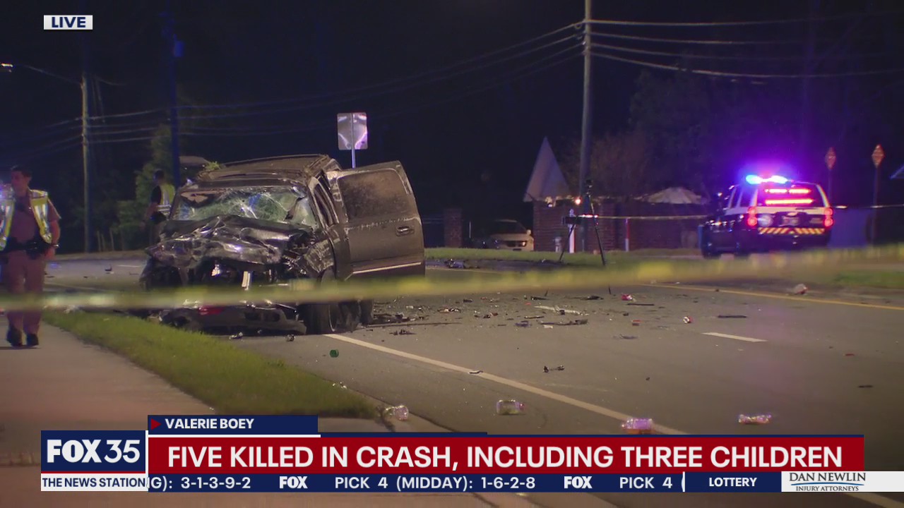 Multiple fatalities in Orlando crash involving children