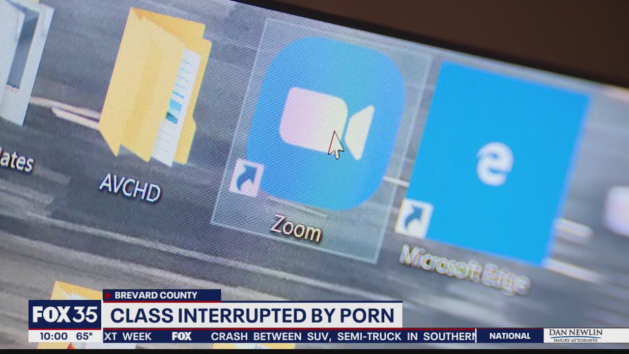 Class Zoom session interrupted by porn