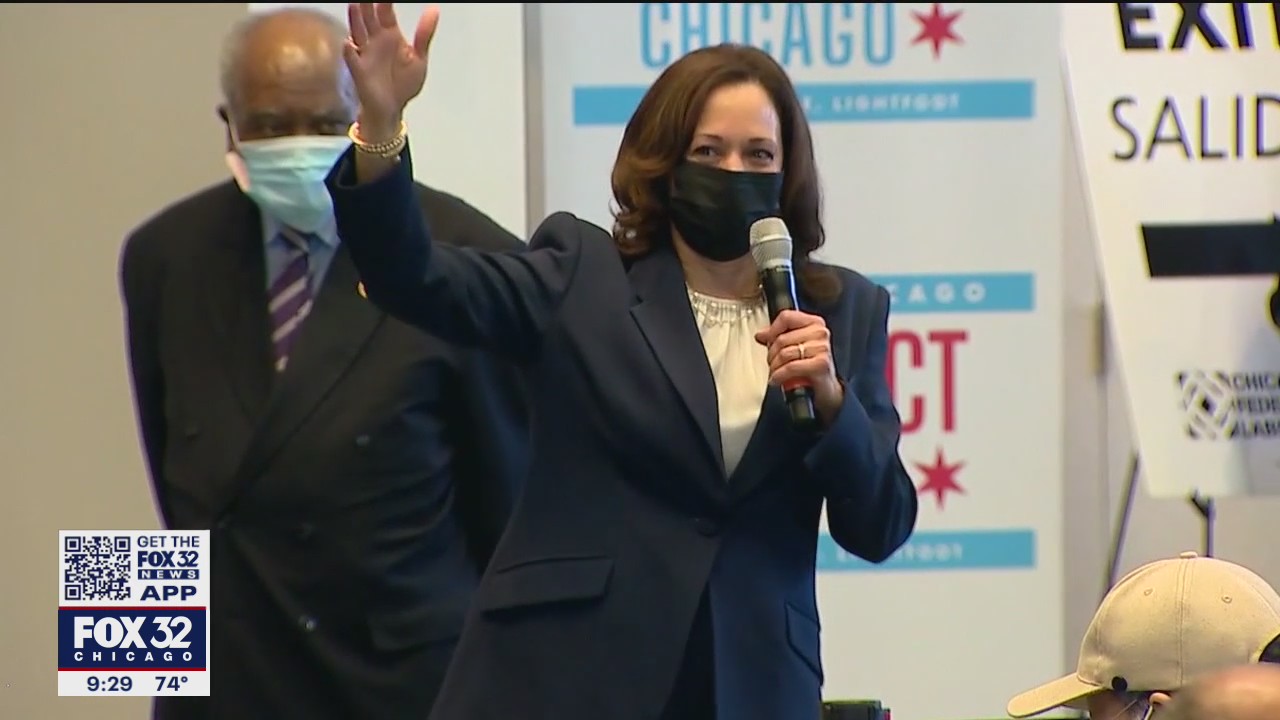VP Harris in Chicago: Vaccinated can be 'role models' for friends, family