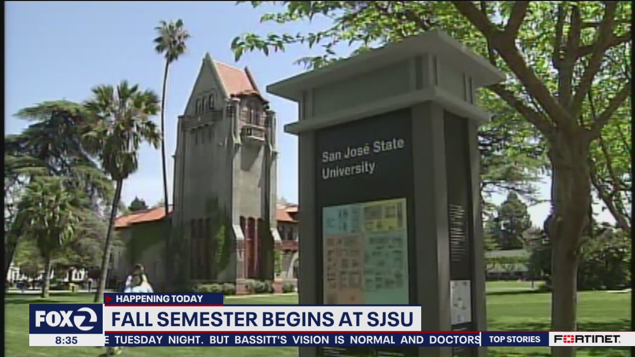 Fall semester begins at San Jose State