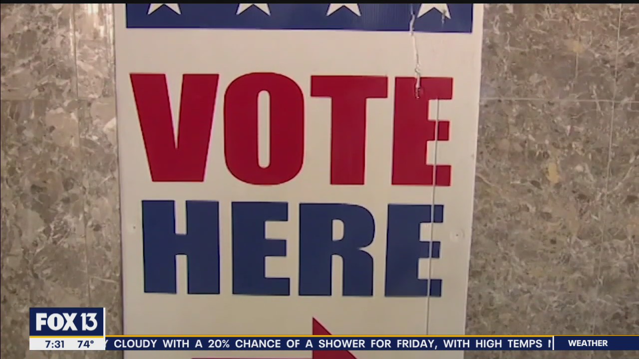 Preparations underway for early voting at Raymond James Stadium
