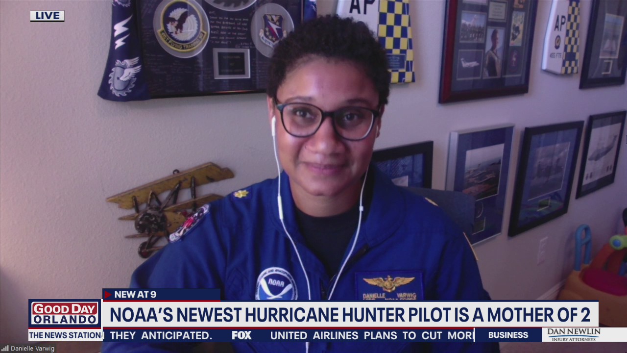 NOAA's newest hurricane hunter pilot is a mother of 2