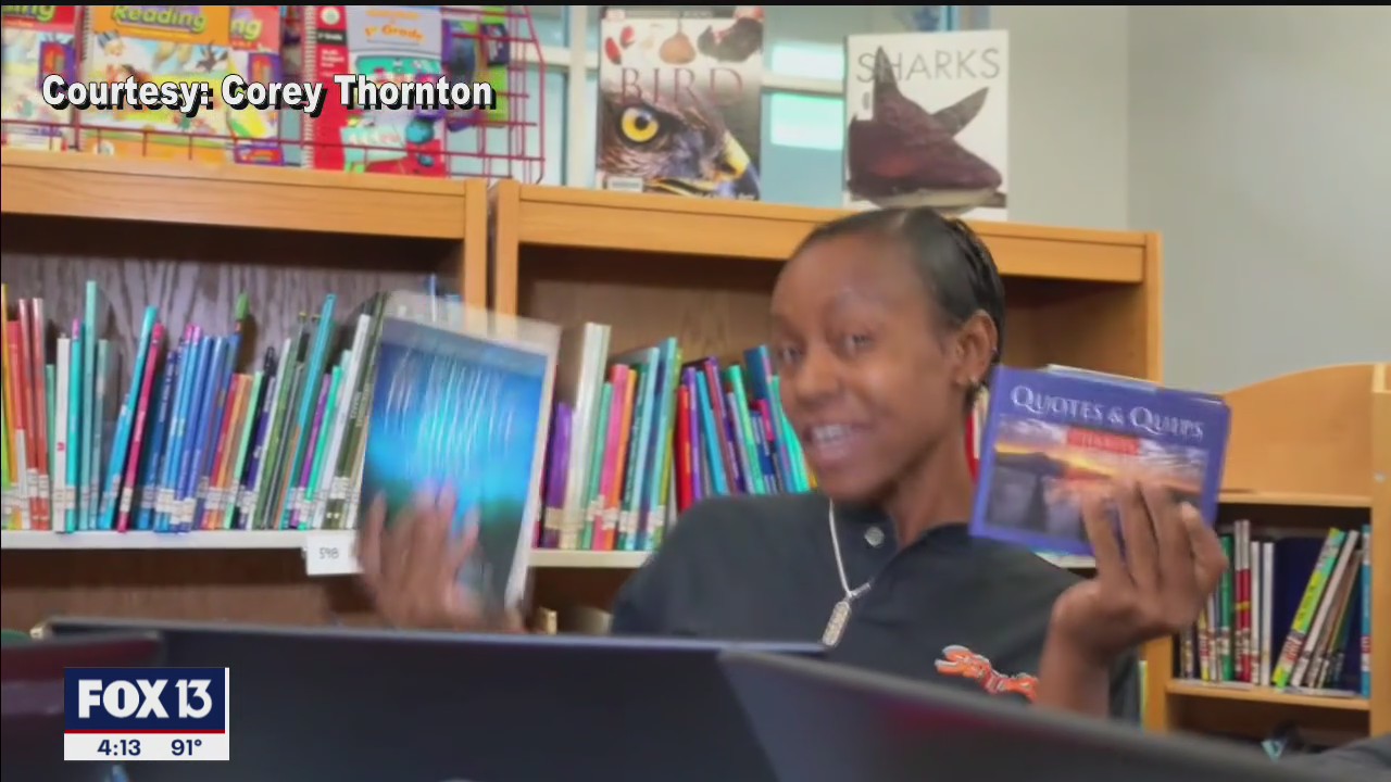 Tampa rapper makes video to encourage reading