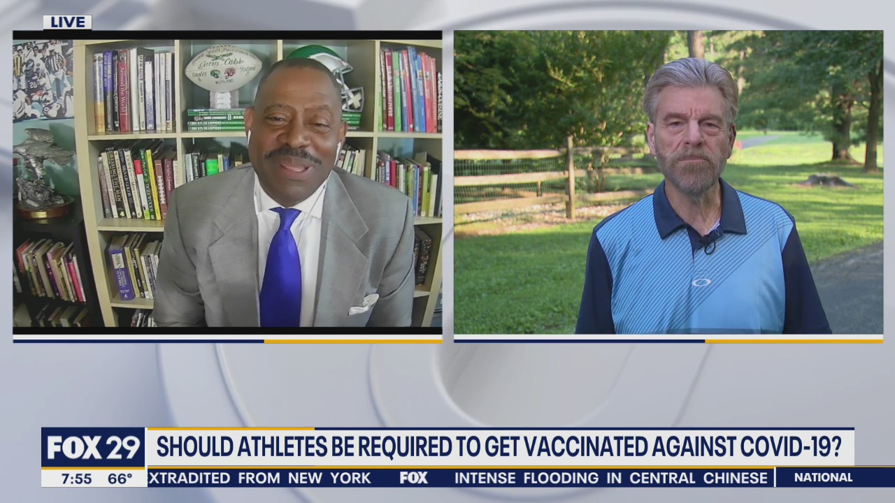 Should athletes be required to get vaccinated against COVID-19