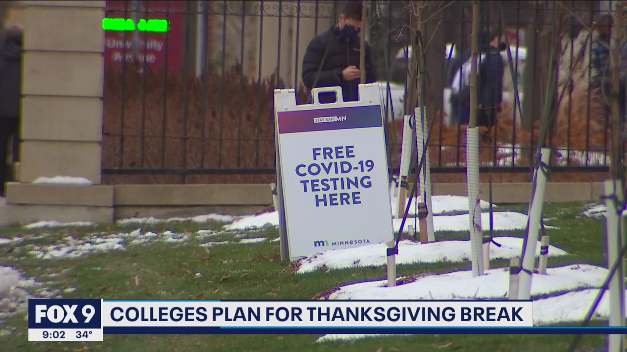 College students get tested for COVID-19 before Thanksgiving break