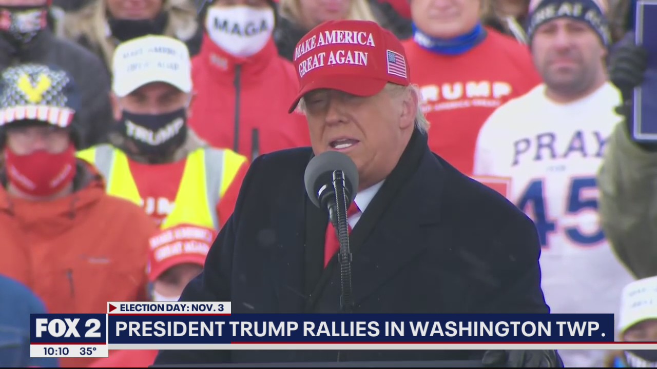 President Trump's visit to Washington Township