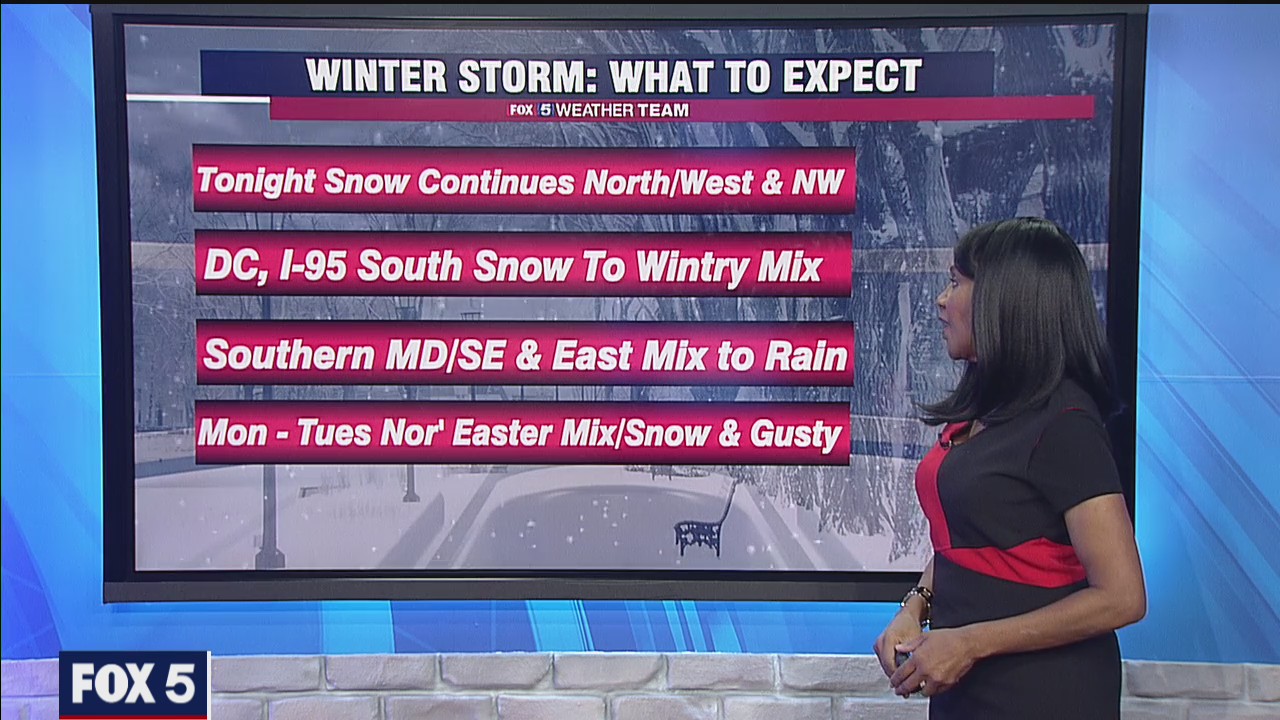 What to expect as the winter storm continues