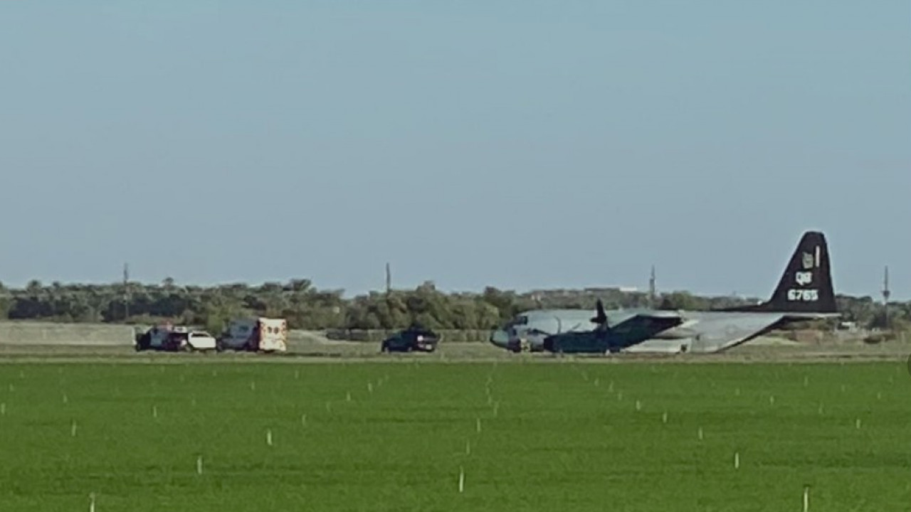 Military plane crash in Imperial County
