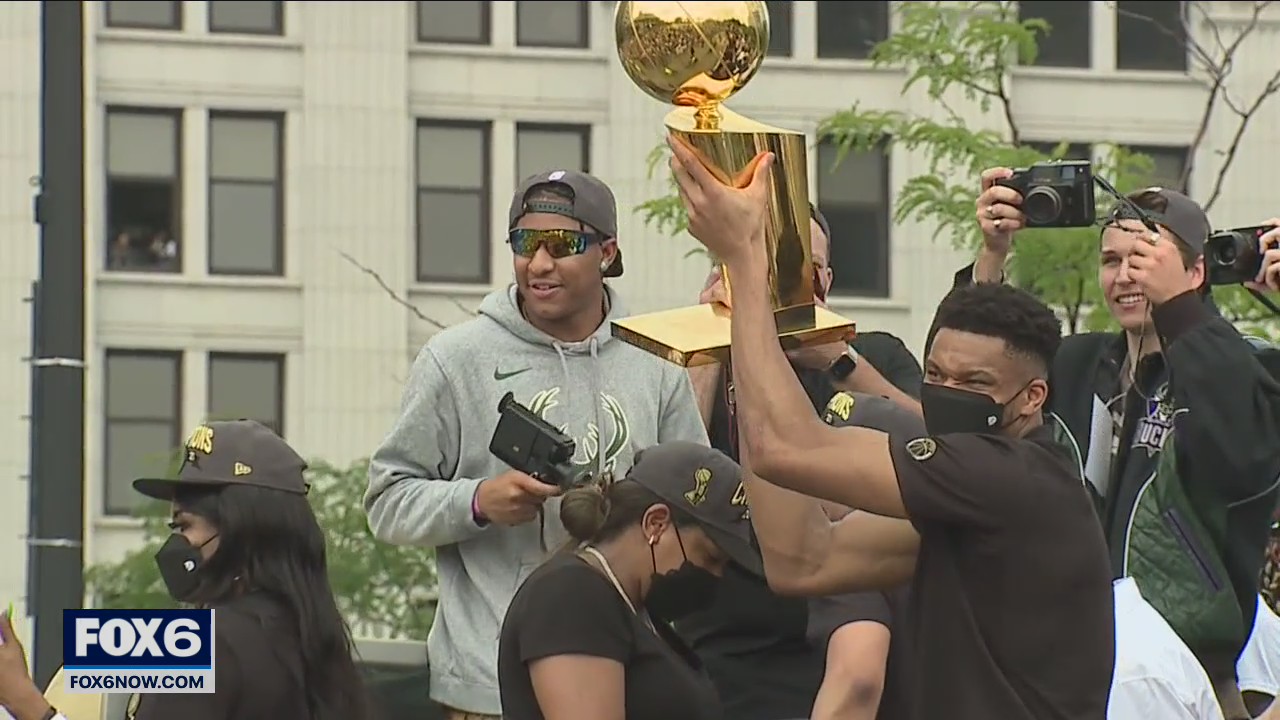 Bucks fans embrace the team after first NBA Championship in 50 years