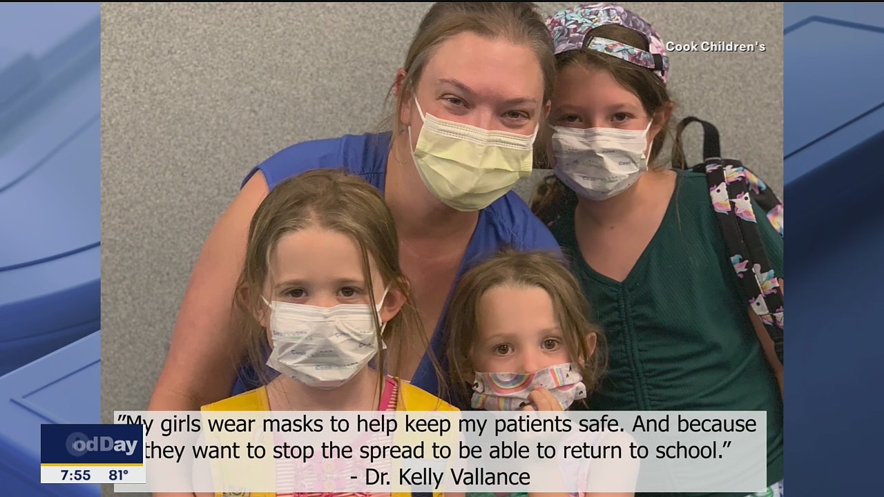 Cook Children's doctors encourage people to 'Mask Up'